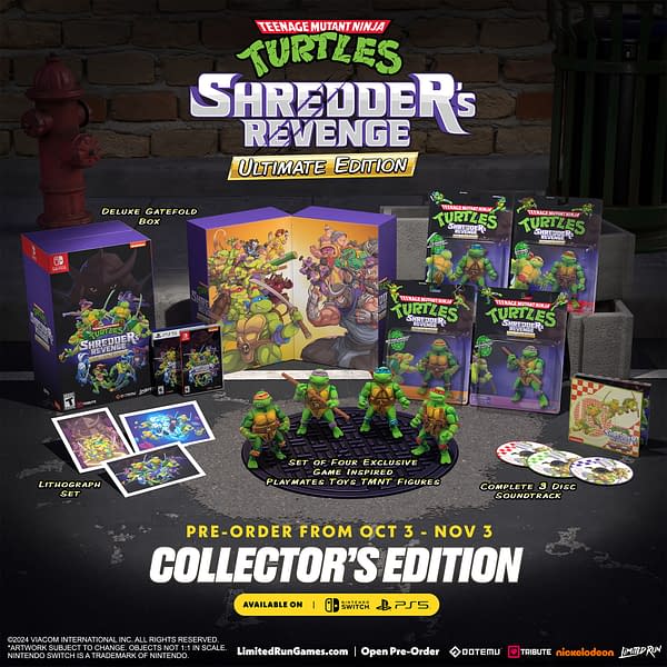 Exclusive TMNT: Shredder's Revenge Figures Debut from Playmates