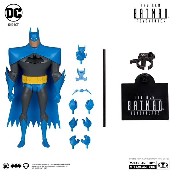 Batman is Back in Blue and Grey with New Animated McFarlane Figure 