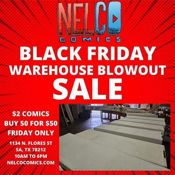 XX Comic Book Stores Doing Black Friday Sales Today