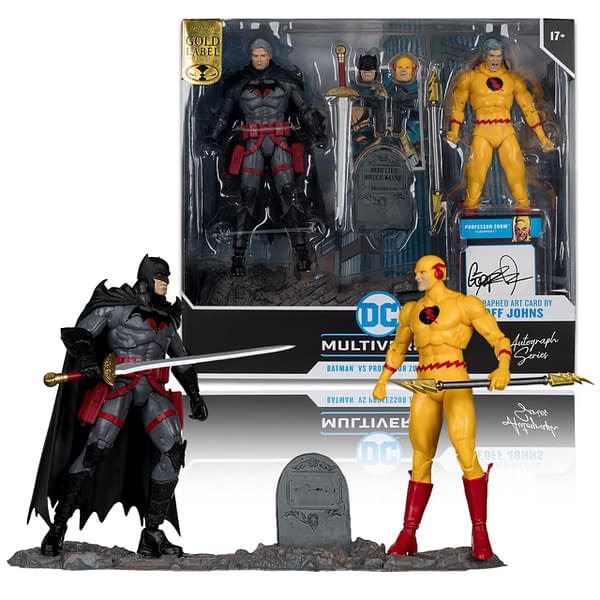 Exclusive Autographed McFarlane Toys DC Comics Flashpoint Set Debuts