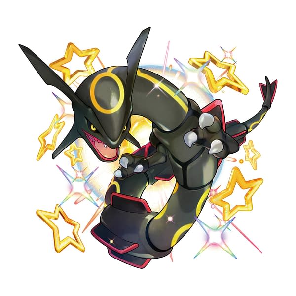 Pokémon Scarlet & Violet Announce Shiny Rayquaza Tera Raid Battle