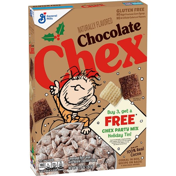 Peanuts Characters Will Adorne Chex Boxes For The Holidays