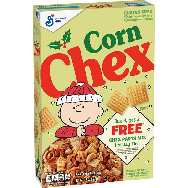 Peanuts Characters Will Adorne Chex Boxes For The Holidays