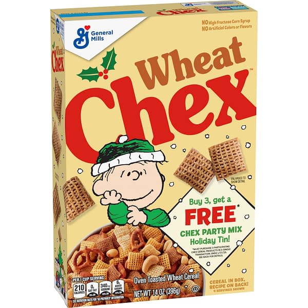 Peanuts Characters Will Adorne Chex Boxes For The Holidays