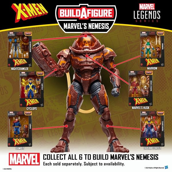 Pre-orders Arrives for Marvel Legends Nemesis Build-A-Figure Wave 