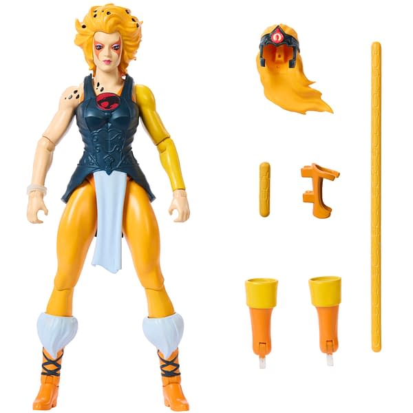 New Masters of the Universe x Thundercats Cheetarah Figure Debuts 