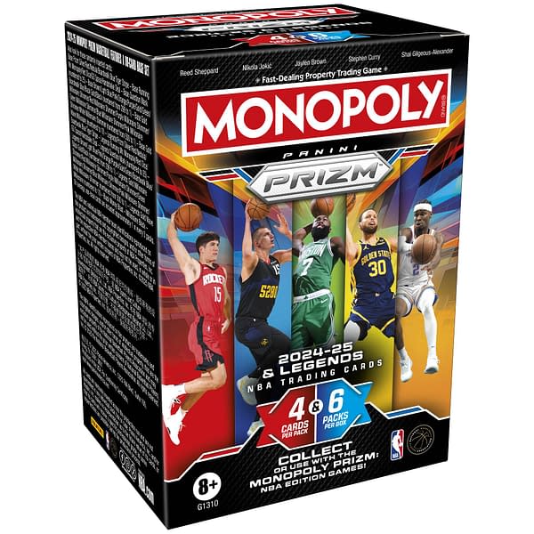 Monopoly Panini Prizm: NBA 3rd Edition Board Game Announced