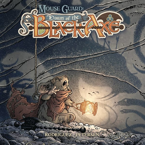 Cover image for MOUSE GUARD DAWN OF THE BLACK AXE #2 (OF 3) CVR B PETERSEN