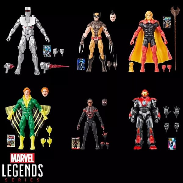 Pre-Orders Arrive for New Marvel Legends Wave with Mini Marvel Comics