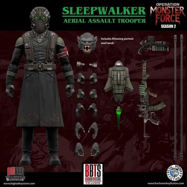 Build a Sleepwalker Army with Big Bad's Operation: Monster Force