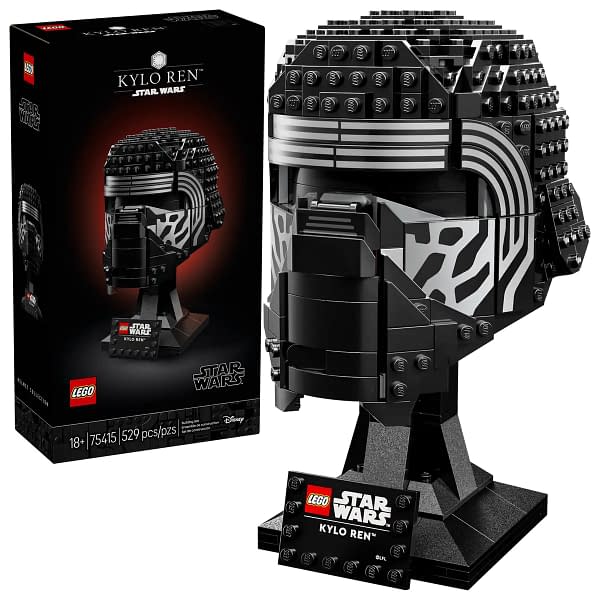 Build Kylo Ren's Helmet as LEGO Reveals New Star Wars Bust Sets