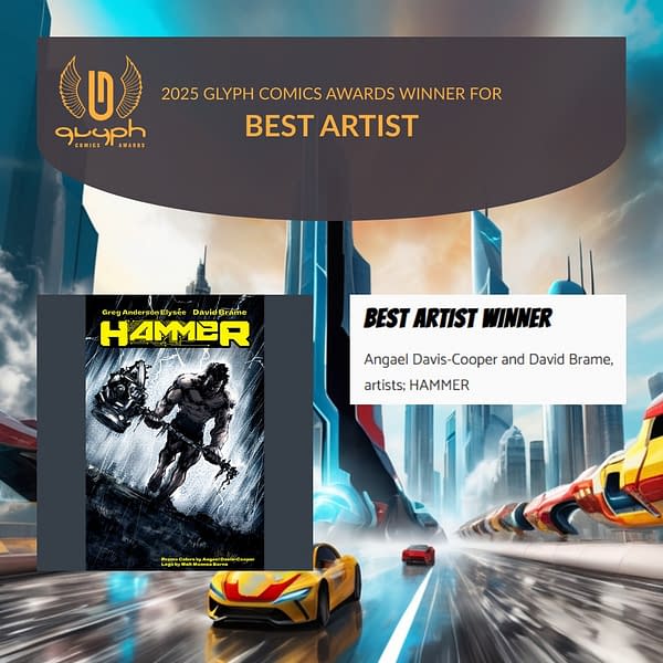Glyph Comics Awards 2025 Announced At East Coast Black Age of Comics