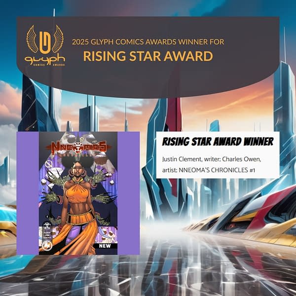 Glyph Comics Awards 2025 Announced At East Coast Black Age of Comics