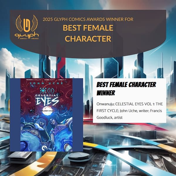 Glyph Comics Awards 2025 Announced At East Coast Black Age of Comics