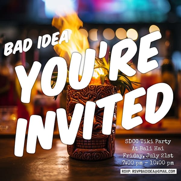 First San Diego Comic-Con 2025 Party Announced And It's Bad Idea Tiki
