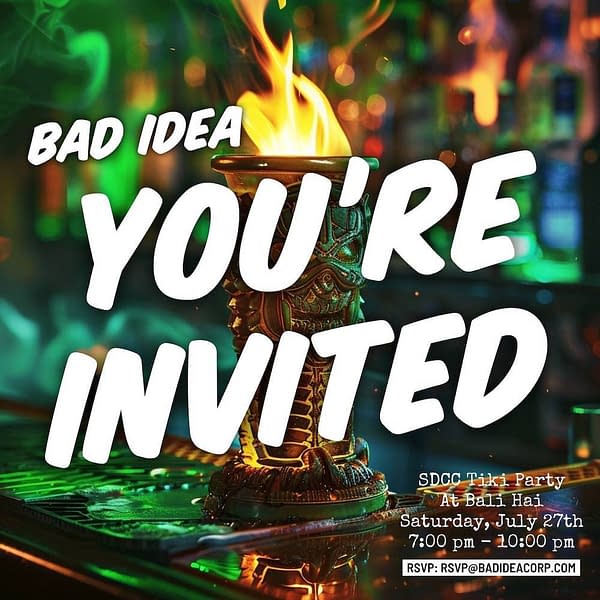 First San Diego Comic-Con 2025 Party Announced And It's Bad Idea Tiki