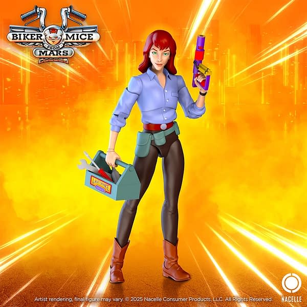 Charley Arrives for Nacelle's Biker Mice From Mars Wave 2 