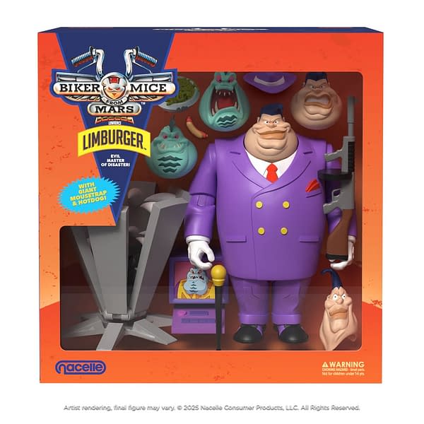 Limburger Arrives for Nacelle's Biker Mice From Mars Line 
