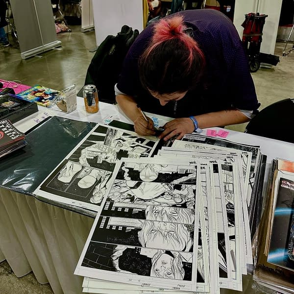 Robbi Rodriguez Sells Entire Spider-Gwen Original Artwork At HeroesCon