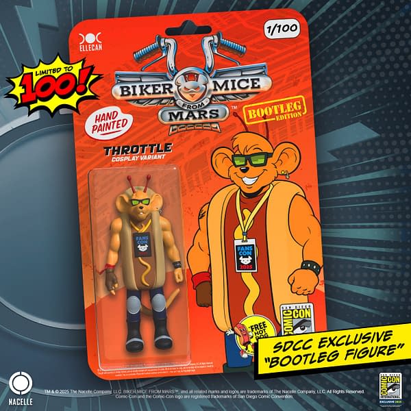 Biker Mice from Mars Throttle (Bootleg Edition) Exclusive Hits SDCC