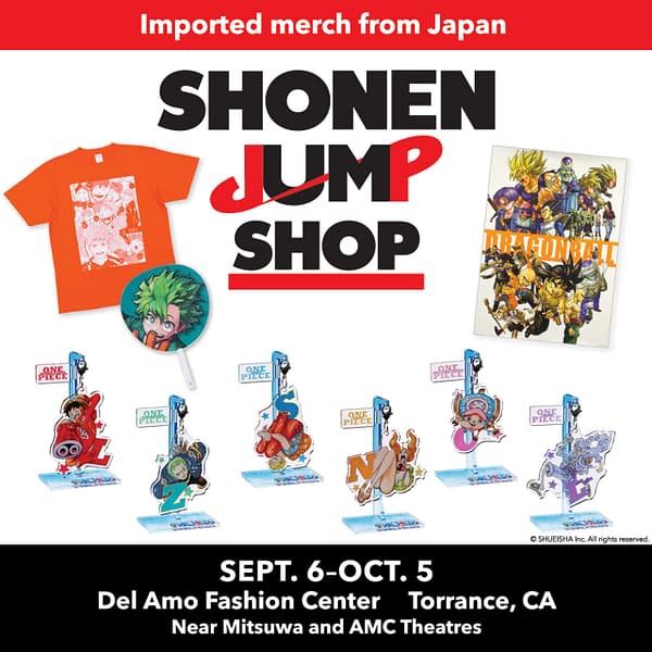 SHONEN JUMP SHOP Coming to Los Angeles for One Month Only