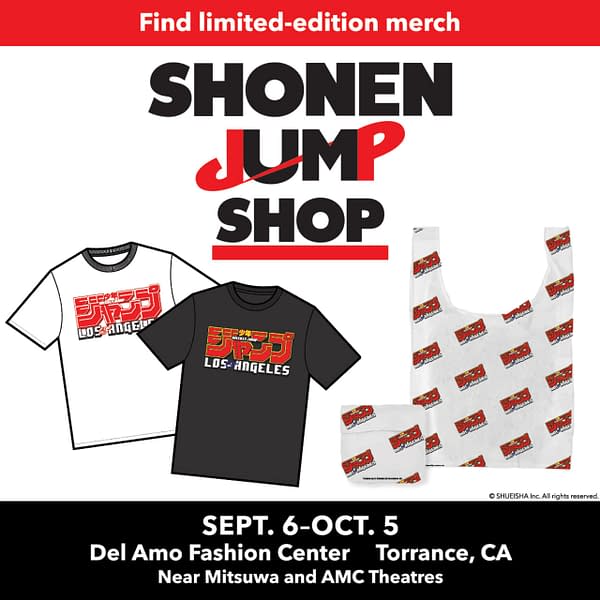 SHONEN JUMP SHOP Coming to Los Angeles for One Month Only