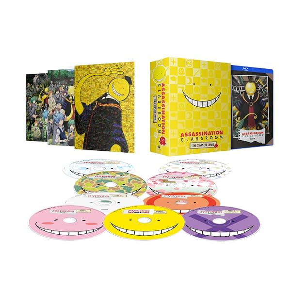 Crunchyroll January Blu-Ray Lineup Includes Assassination Classroom