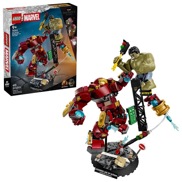 The Hulk Battles with Hulkbuster with New LEGO Marvel Studios Set
