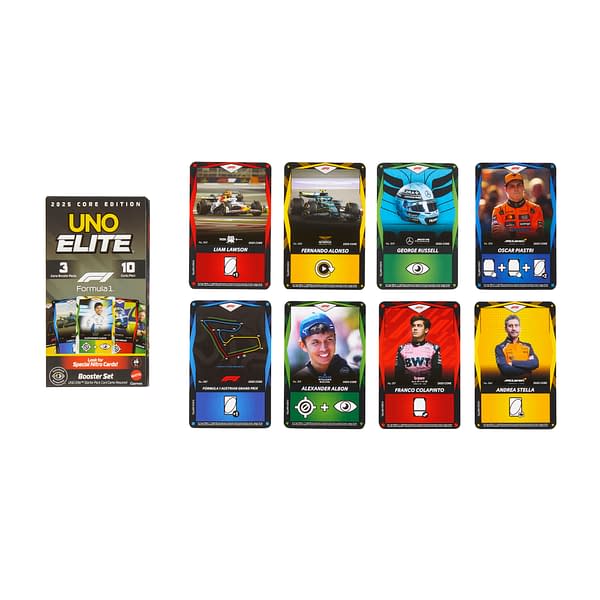 UNO Elite Formula 1 Starter & Booster Set Announced