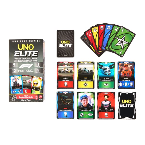 UNO Elite Formula 1 Starter & Booster Set Announced