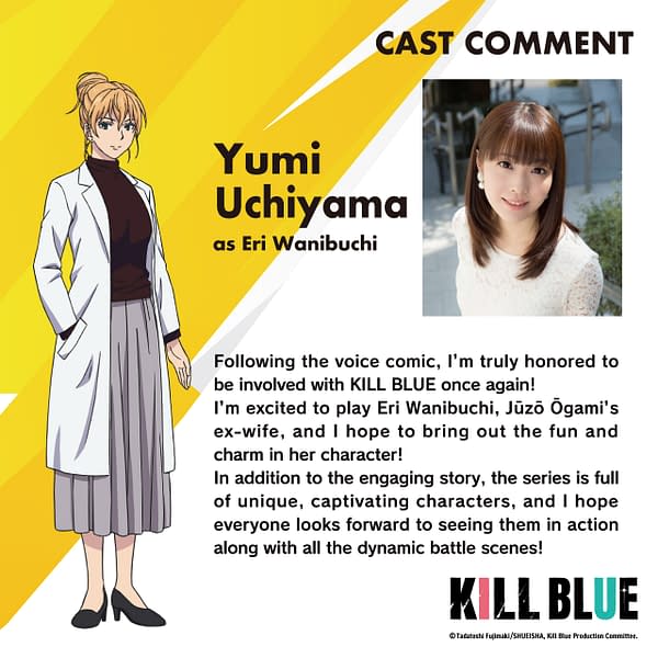 Kill Blue Anime Set for 2026: De-Aged Hitman Heads Back to High School