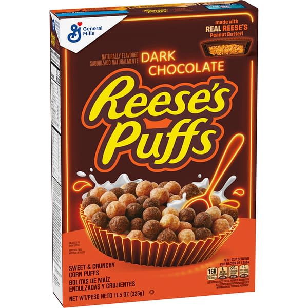 Reese's Puffs Releases New Dark Chocolate Cereal