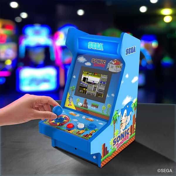 MyArcade & SEGA Release Sonic The Hedgehog Mini Arcades