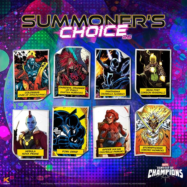 Marvel Contest of Champions Launches Summoner's Choice 26