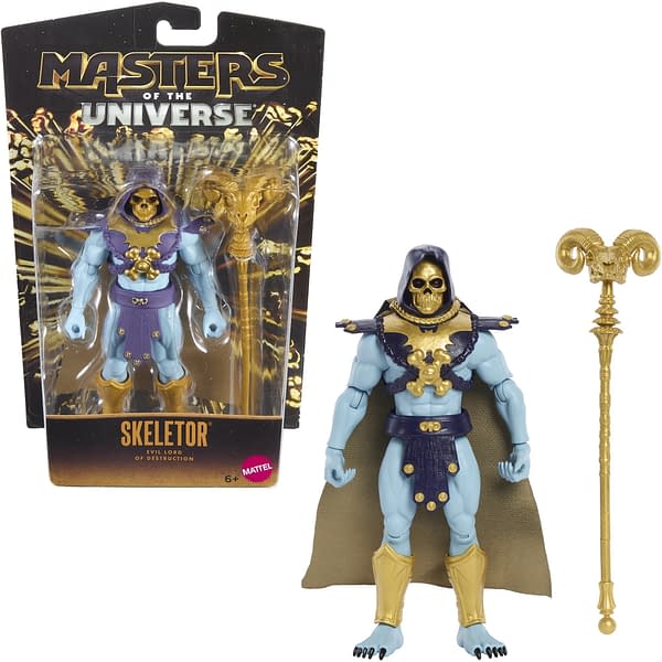 Mattel Reveals New Masters of the Universe 5.5" Skeletor Figure