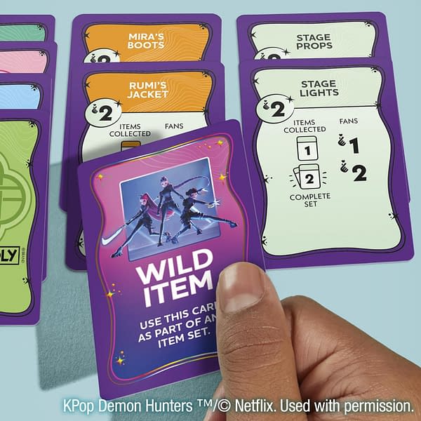 Hasbro Releases Monopoly Deal: Kpop Demon Hunters