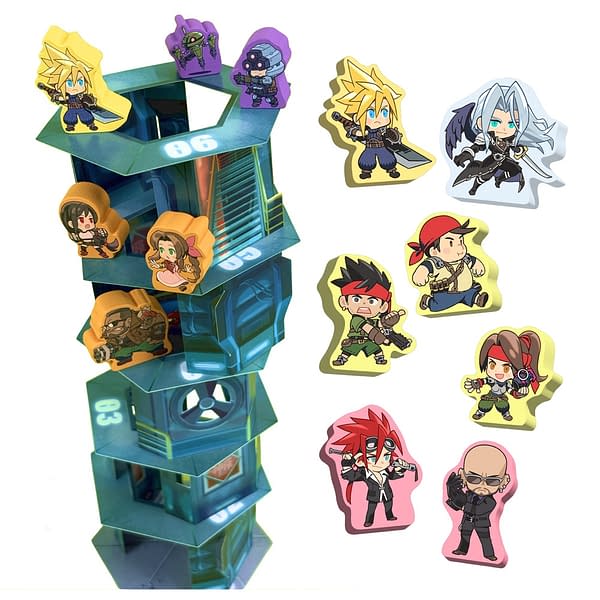 Final Fantasy VII Board Game "Ascend The Shinta Tower" Announced