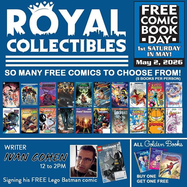 Free Comic Book Day Tomorrow. And Also Comics Giveaway Day