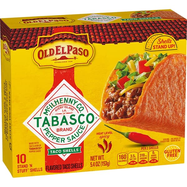 Nerdy Food: Old El Paso Unveils New Tabasco Taco Shells