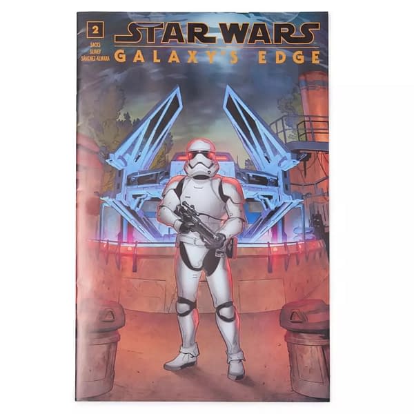 Disney Parks Unveils Star Wars First Order Stormtrooper Comic Set