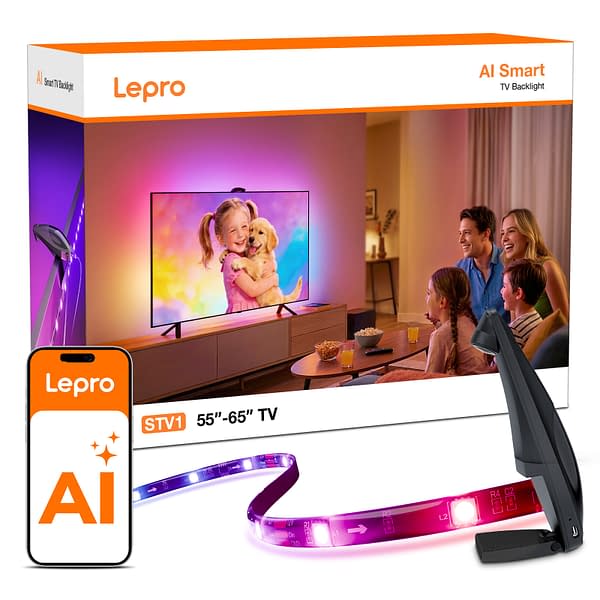 Lepro Reveals New Synchronized STV1 TV Backlight