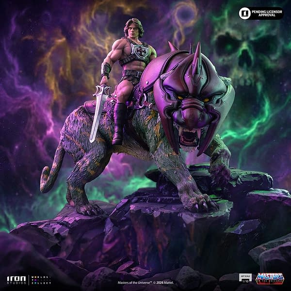 New Masters of the Universe (2026) He-Man & Battle Statue Revealed
