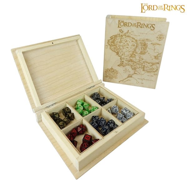 Q-Workshop Releases Official The Lord of the Rings Dice