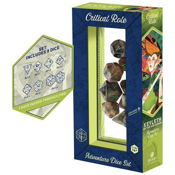 Sirius Dice Reveals Critical Role Vox Machina Adventure Dice Sets