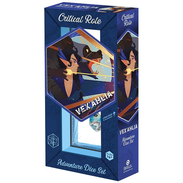 Sirius Dice Reveals Critical Role Vox Machina Adventure Dice Sets