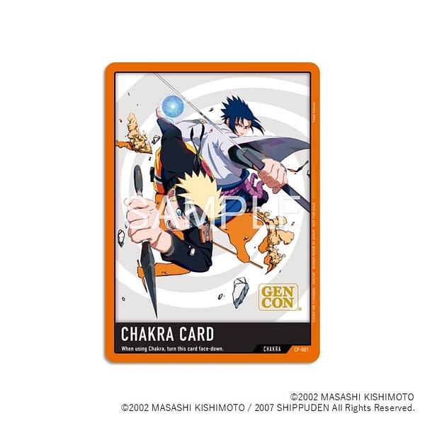 Naruto Will Debut a Trading Card Game During Gen Con 2026