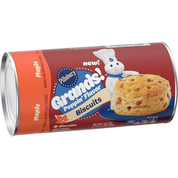 Pillsbury's New Mike's Hot Honey Grands! Biscuits + Fruit Rolls