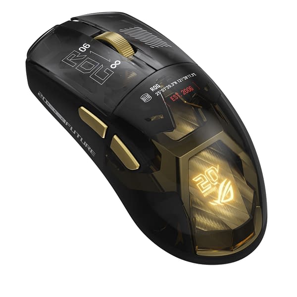 ASUS ROG Reveals Limited-Edition 24-Karat Gold-Accented Peripherals
