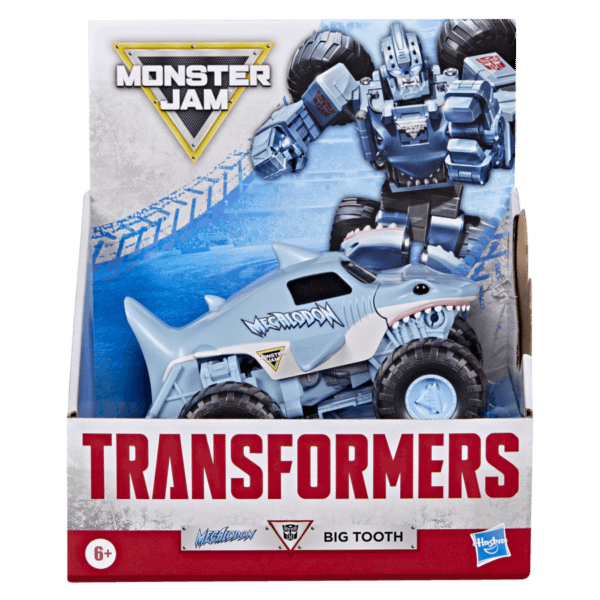 Monster Jam's Megalodon Joins Hasbro New Transformers Collab Series