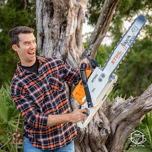 Interview: Tyler Clites Talks Making Custom LEGO STIHL Boss Chainsaw